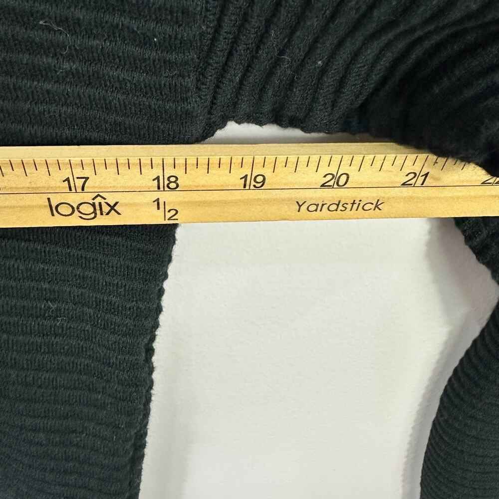 Offline by Aerie‎ Ribbed Half Zip Pullover Sweater Womens XS Black Oversized - Picture 6 of 6